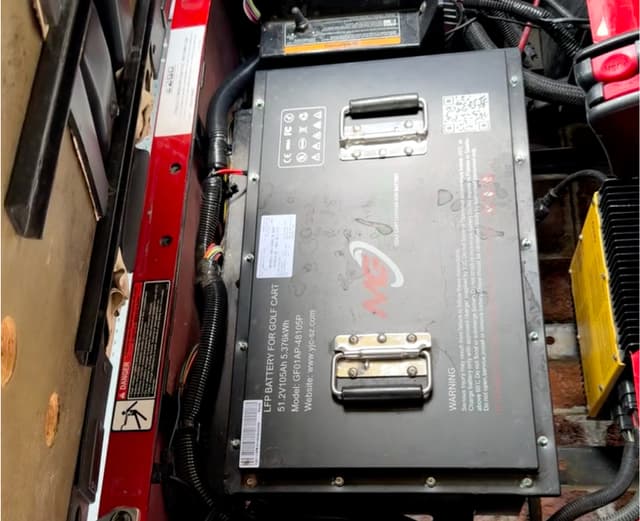 EZGO cambio baterías trojan